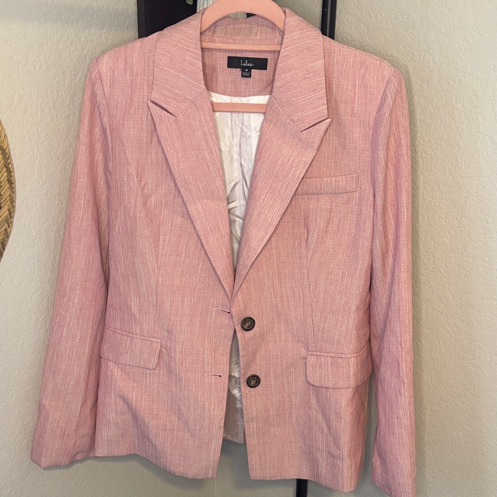 Lulu's Pink Blazer